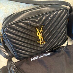 Saint Laurent Lou Medium YSL Quilted Leather Bag